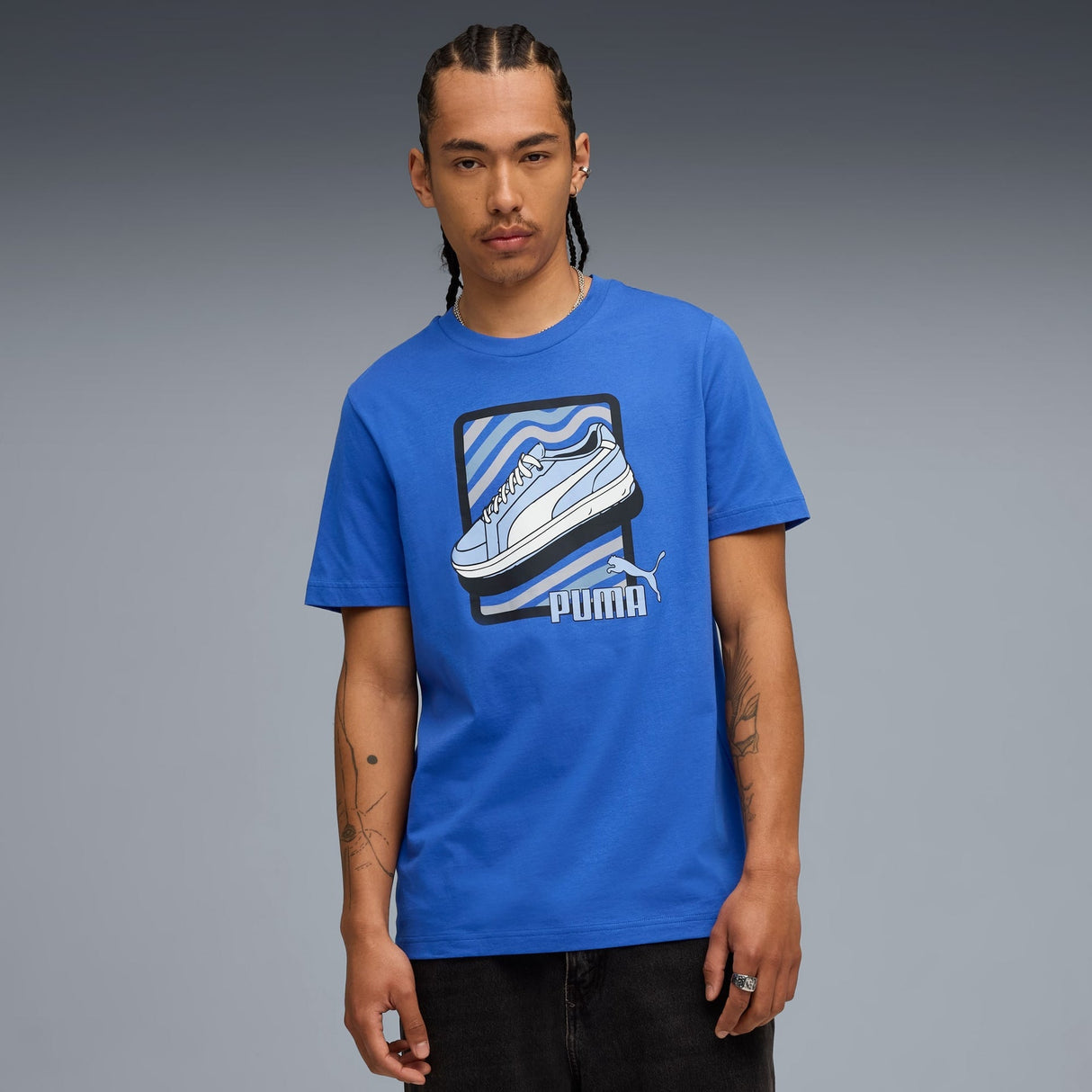 Graphic Sneaker T-shirt Men - Runner