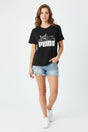Graphic SUPER PUMA Slim Short T-shirt Women - Runner