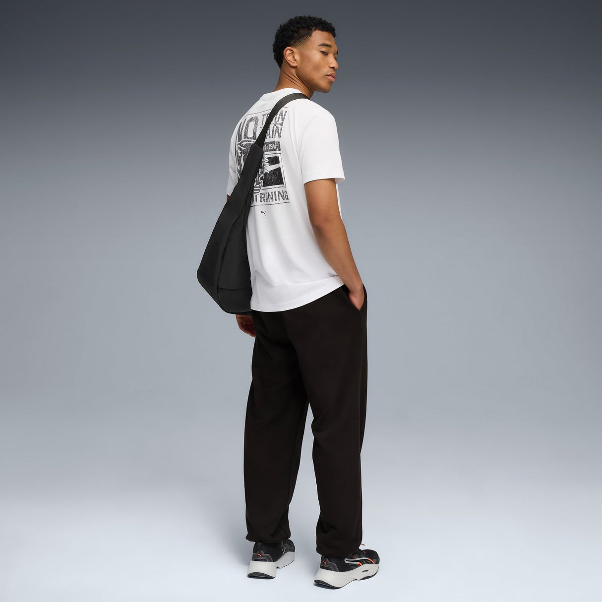 Graphic Training T-shirt Men - Runner