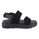 GREYFIELD SANDAL BACKSTRAP SANDAL BLACK SUEDE - Runner