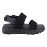 GREYFIELD SANDAL BACKSTRAP SANDAL BLACK SUEDE - Runner