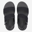 GREYFIELD SANDAL BACKSTRAP SANDAL BLACK SUEDE - Runner