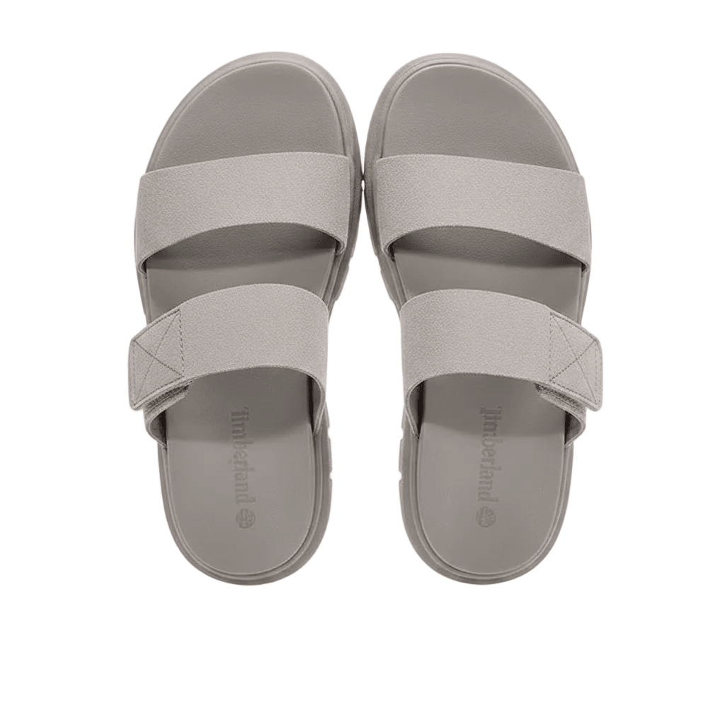 GREYFIELD SANDAL BACKSTRAP SANDAL LIGHT TAUPE SUEDE - Runner