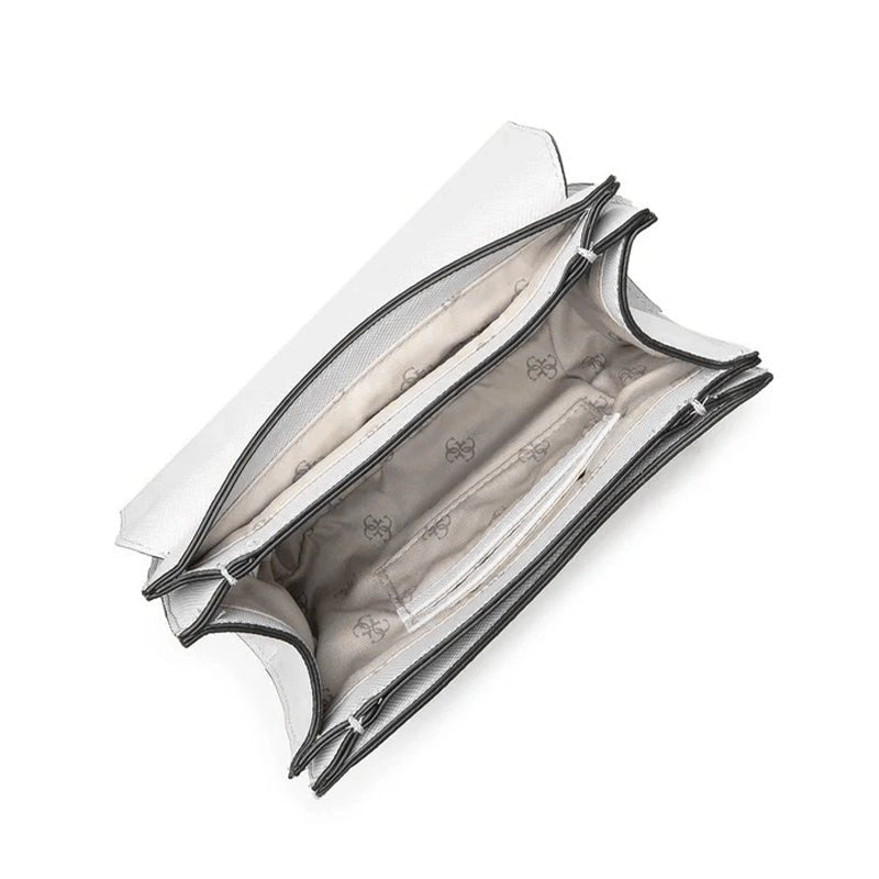 Guess Alexie Crossbody Flap Shoulder bag - OFF WHITE - GBZ26 - Runner