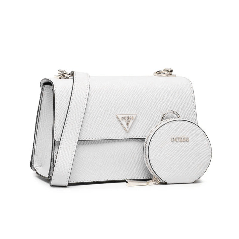 Guess Alexie Crossbody Flap Shoulder bag - OFF WHITE - GBZ26 - Runner
