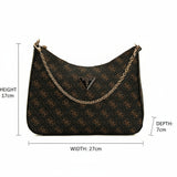 Guess Alexie Top Zip Shoulderbag - Runner