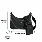 Guess Alexie Top Zip Shoulderbag - Runner