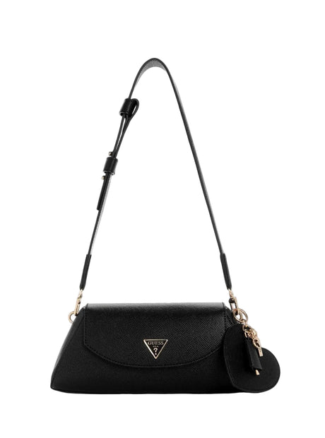 GUESS Black bolena flap shoulder bag GB567 - Runner