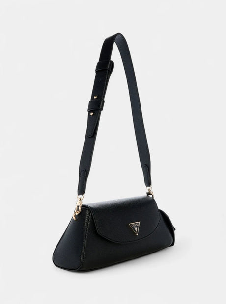 GUESS Black bolena flap shoulder bag GB567 - Runner