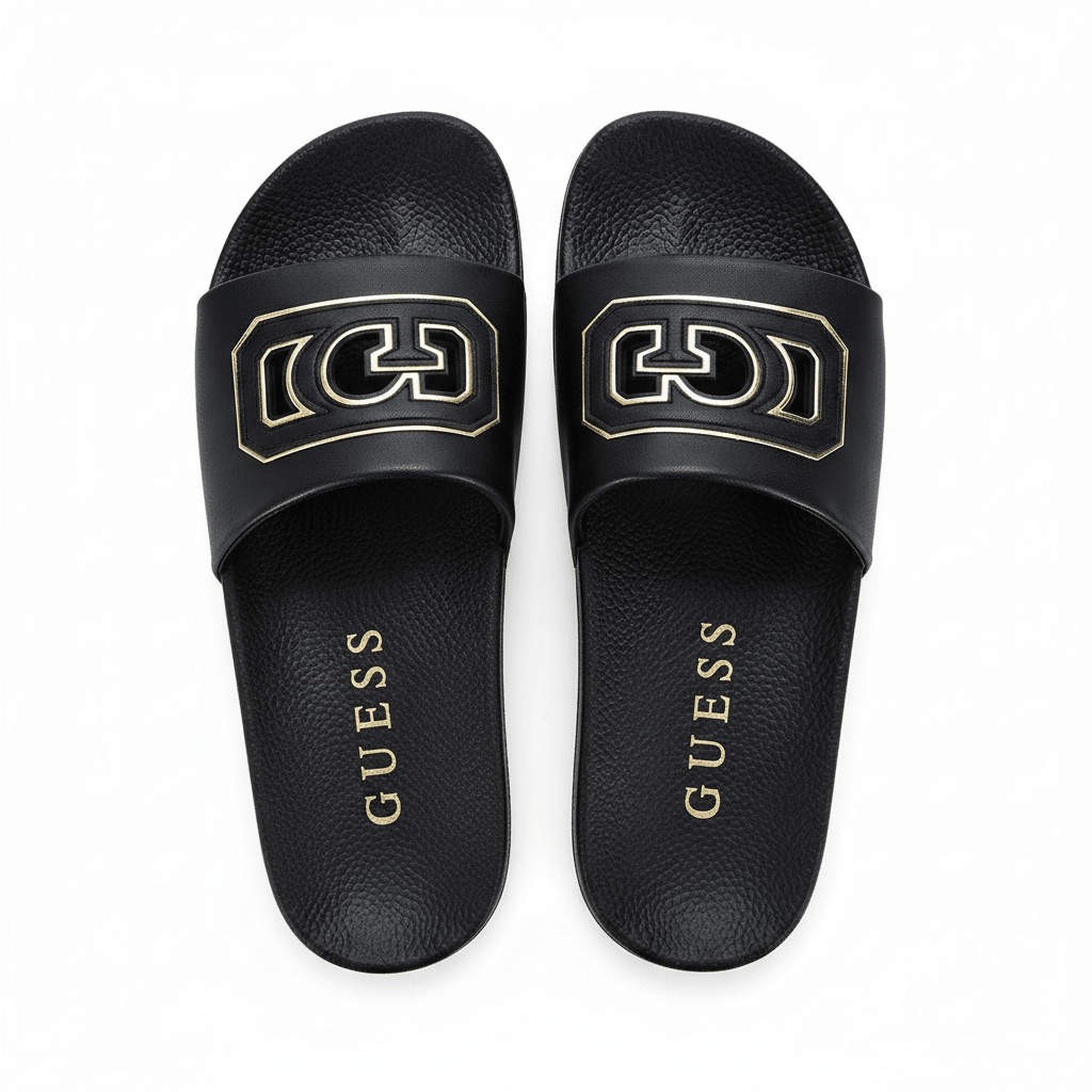 GUESS Black Dreya Slides SLW109 - Runner
