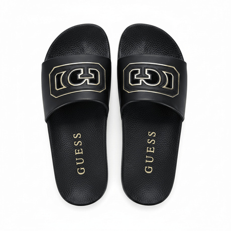 GUESS Black Dreya Slides SLW109 - Runner
