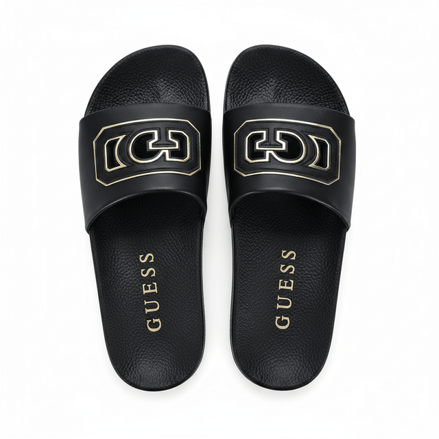 GUESS Black Dreya Slides SLW109 - Runner