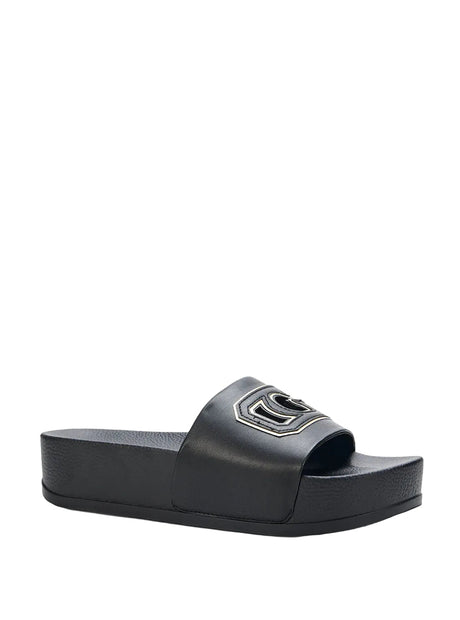 GUESS Black Dreya Slides SLW109 - Runner