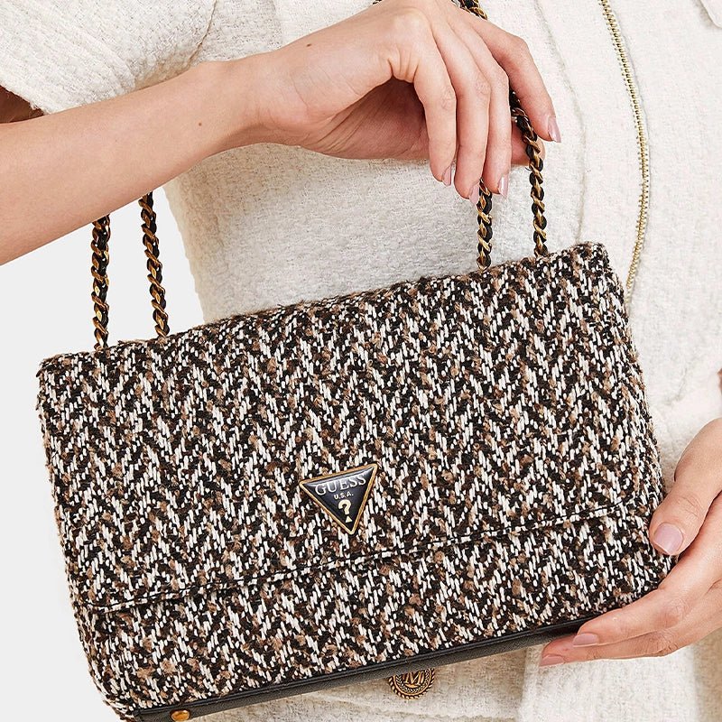 GUESS Cessily Convertible Xbody Flap - Nutmeg - Runner