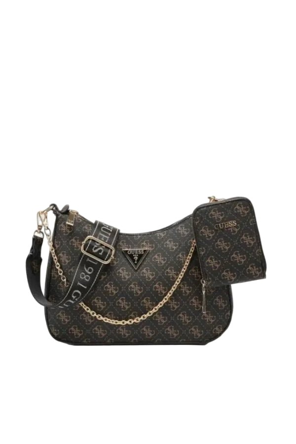 Guess Coal Brown Women Shoulder Bag GB543 - Runner