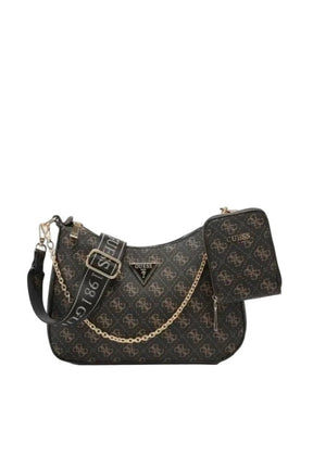 Guess Coal Brown Women Shoulder Bag GB543 - Runner