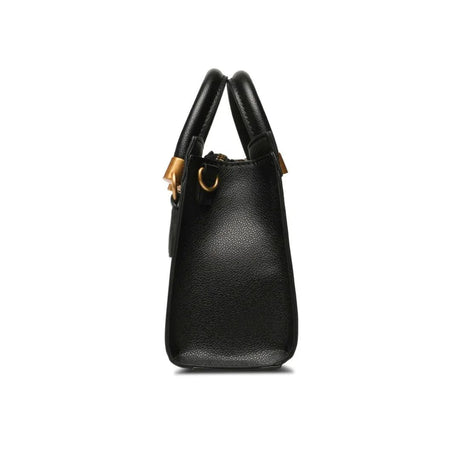 GUESS Coal Grey Printed Nell Logo Satchel Bag GB514 - Runner