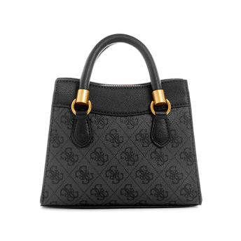 GUESS Coal Printed Nell Logo Satchel Bag - Runner