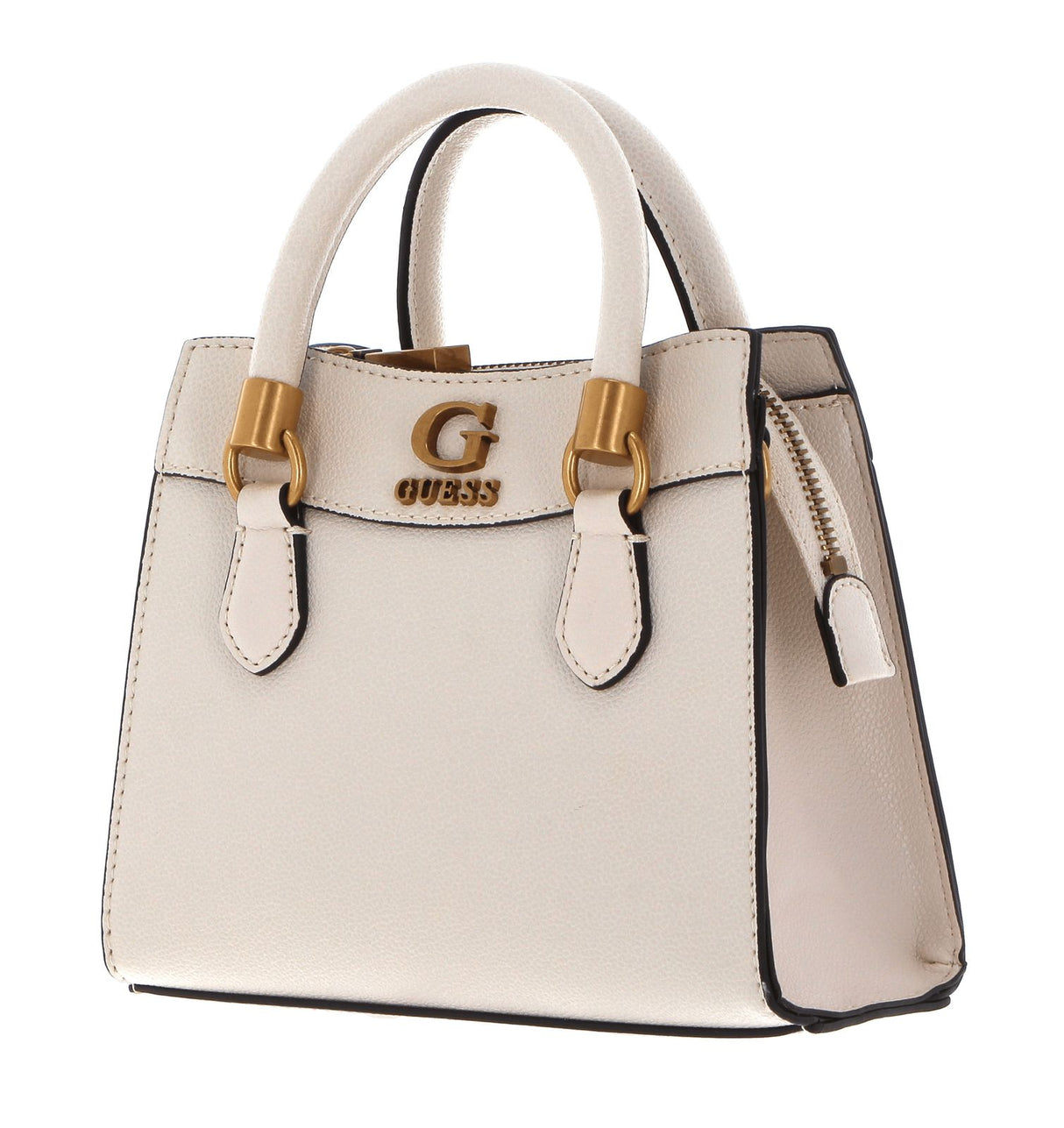 GUESS Coal Printed Nell Logo Satchel Bag - Runner