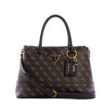 GUESS CORDELIA LOG HANDBAG - BROWN - GB341 - Runner
