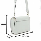 GUESS CORDELIA LOG HANDBAG - WHITE - G309 - Runner