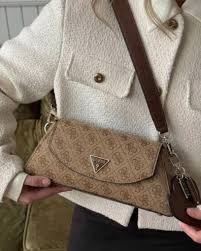 GUESS Cordelia Logo Flap Shoulder Bag GB520 - Runner