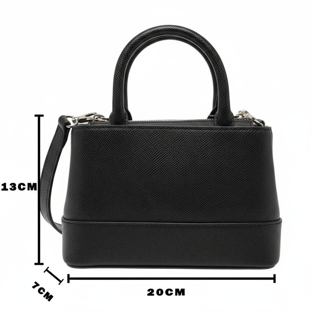 GUESS Cordelia Mini Satchel Handbag - Runner