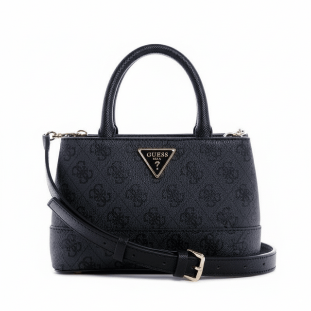 GUESS Cordelia Mini Satchel Handbag - grey - GB65 - Runner