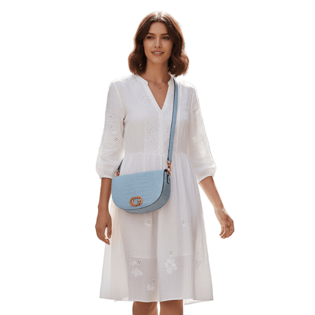 GUESS DANNA SADDLE HANDBAG GB339 - Runner