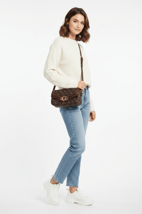 GUESS Dea 4G Logo Shoulder Bag GB542 - Runner