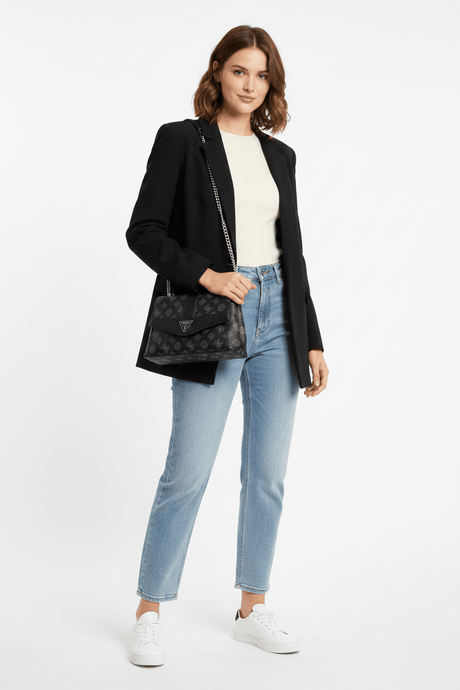 GUESS DORYS CONVERTIBLE XBODY FLAP - Cross body bag - Runner