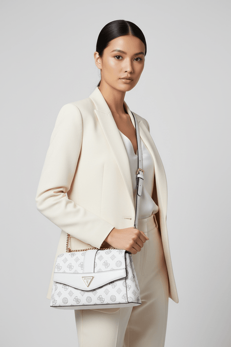 GUESS DORYS CONVERTIBLE XBODY FLAP - Cross body bag - Runner