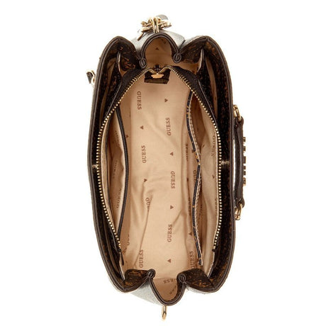 Guess Emera Logo Girlfriend Crossbody Top Zip Bag - Runner