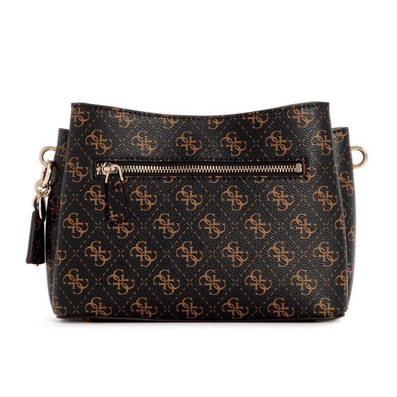 Guess Emera Logo Girlfriend Crossbody Top Zip Bag - Runner