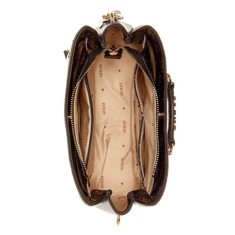 Guess Emera Logo Girlfriend Crossbody Top Zip Bag - Runner