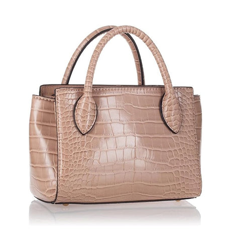 GUESS Enisa Satchel BAG - BEIGE - GB189 - Runner