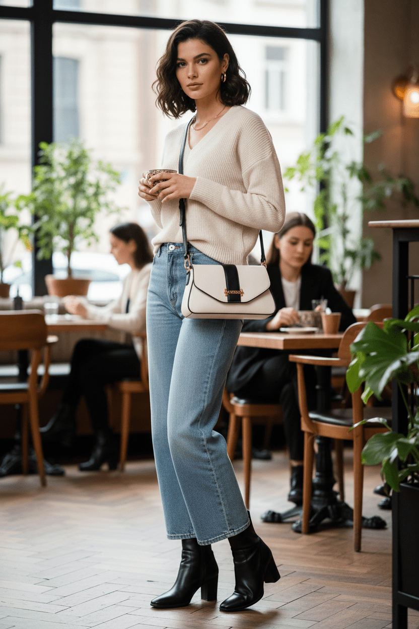 GUESS Erika Flap Crossbody Bag GB528 - Runner
