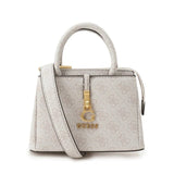 GUESS G James 4G peony logo handbag - GREY - Runner