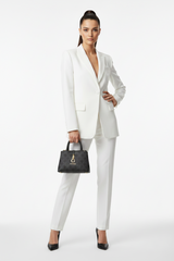 GUESS G James 4G peony logo handbag -GREY-