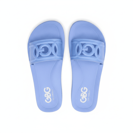 GUESS GBG Los Angeles Treabar Slide Women-BLU SLW8 - Runner