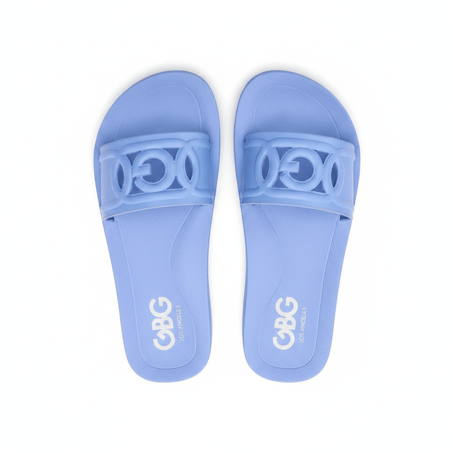 GUESS GBG Los Angeles Treabar Slide Women-BLU SLW8 - Runner