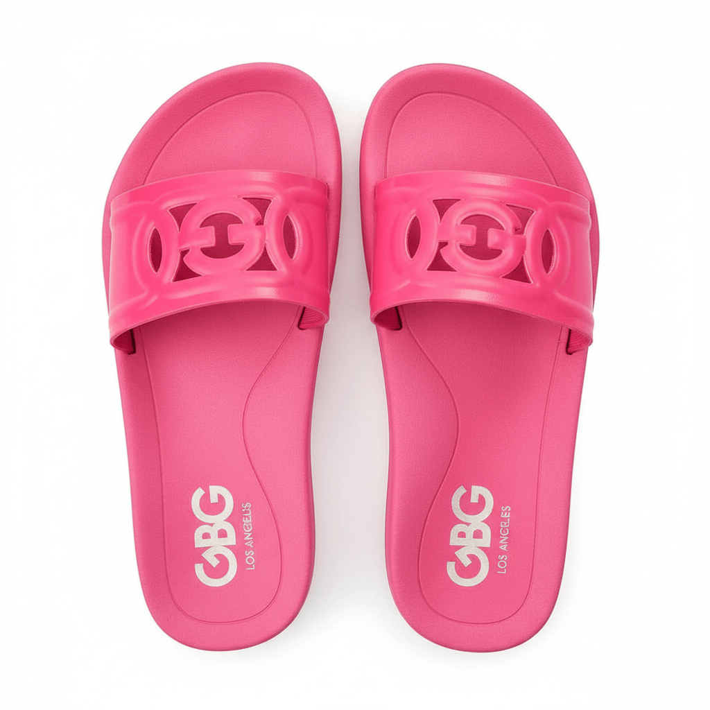 GUESS GBG Los Angeles Treabar Slide Women - PNK SLW35 - Runner