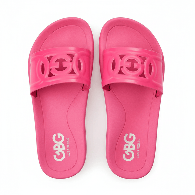 GUESS GBG Los Angeles Treabar Slide Women - PNK SLW35 - Runner