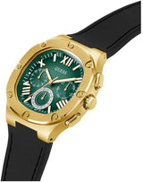 GUESS Gold - Tone Translucent Dial Multifunction Watch GGM12 - Runner