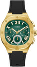 GUESS Gold - Tone Translucent Dial Multifunction Watch GGM12 - Runner