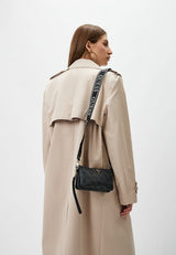 GUESS Handbag 'Laurel' in Black GB470 - Runner
