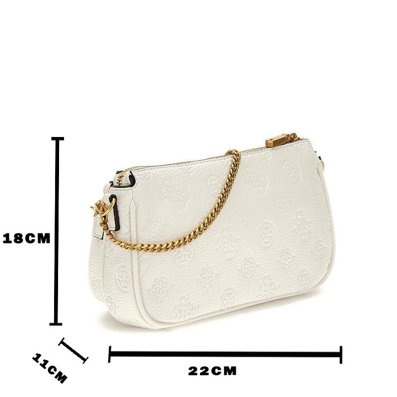 GUESS Izzy Double Pouch Cross BAG - Runner