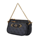 GUESS Izzy Double Pouch Cross BAG - Runner