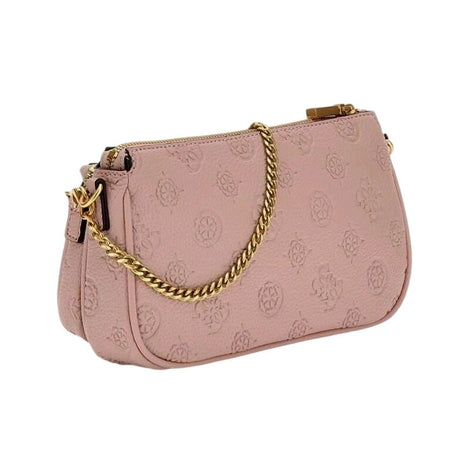GUESS Izzy Double Pouch Crossbody BAG - PINK - GB211 - Runner