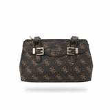 GUESS Katya Mini Satchel Handbag BLACK GB534 - Runner